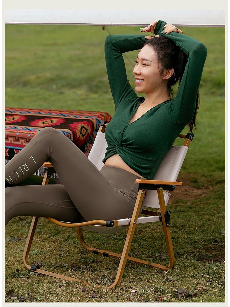 Autumn/Winter Women's Long-Sleeve Yoga Top - Slimming Pilates Fitness and Running Blouse