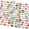 0.5m Colored Stainless Steel Enamel Chains Ocean Style Handmade Chains for DIY Bracelet Waist Chain Jewelry Making Chain