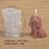 DIY Dog Candle Silicone Mold Cute 3D Animal Aromatherapy Candle Resin Mold Making Cute Gift Table Decorations