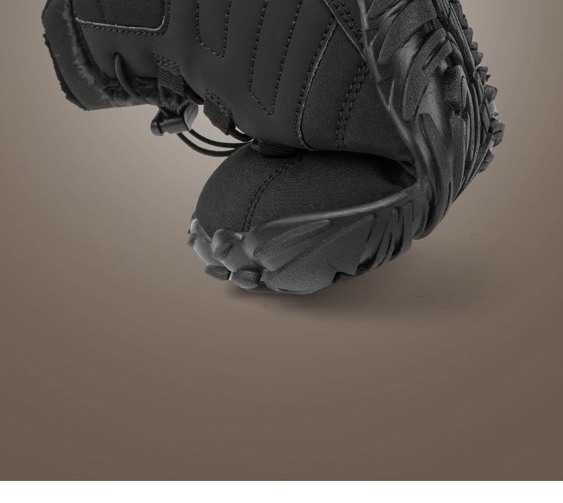 Waterdichte Antislip Katoen Sneeuwlaarzen: Met fluweel gevoerde, verdikte outdoor wandelschoenen voor dames & koppels