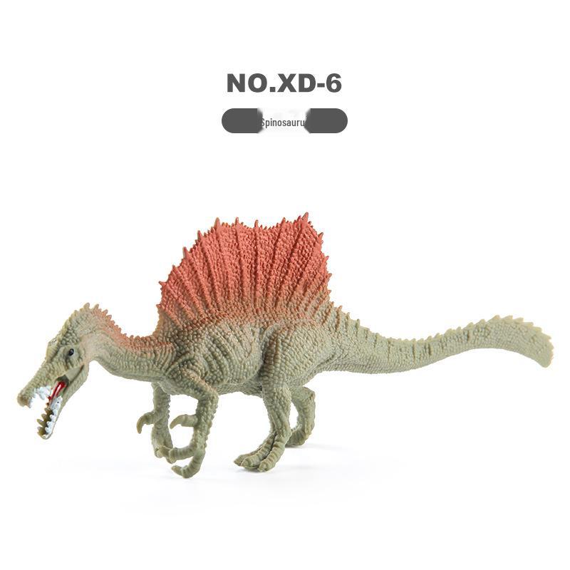 Children's Dinosaur & Animal Figurine Set: Mini Solid Models of Triceratops, Velociraptor, and More