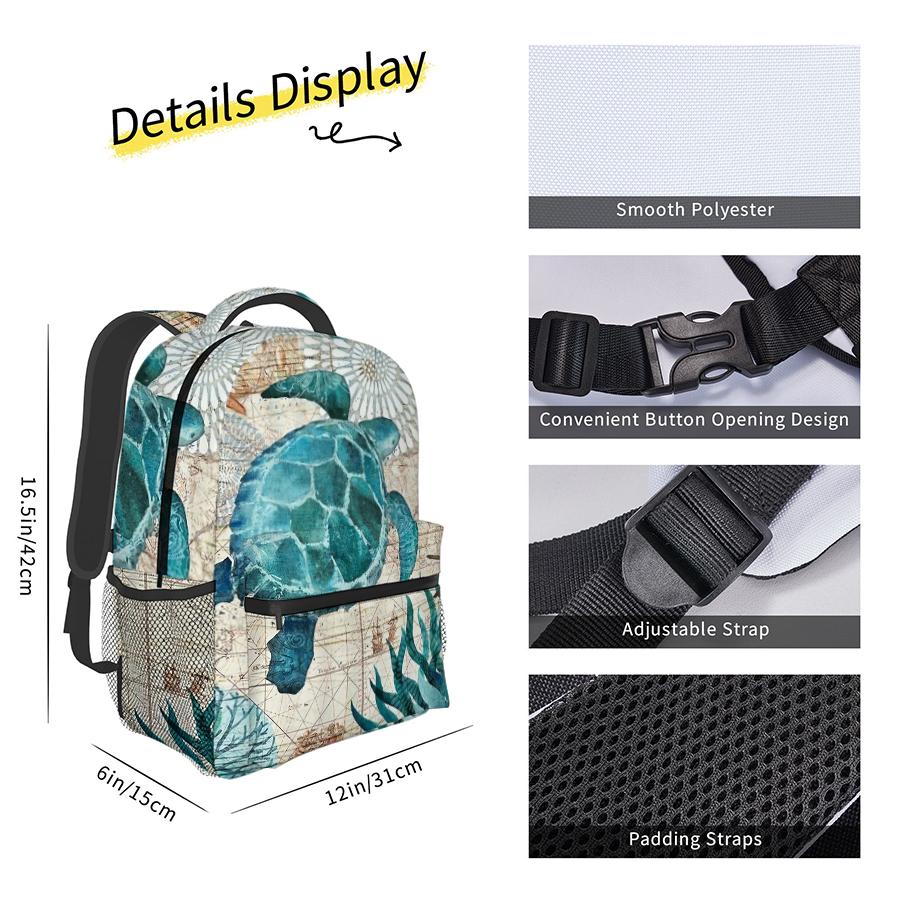 Metal Dragon Print Three Piece Rucksacks Set for Boys Plus Girls Best Gifts 2D Flat Animated School Carrier for Children