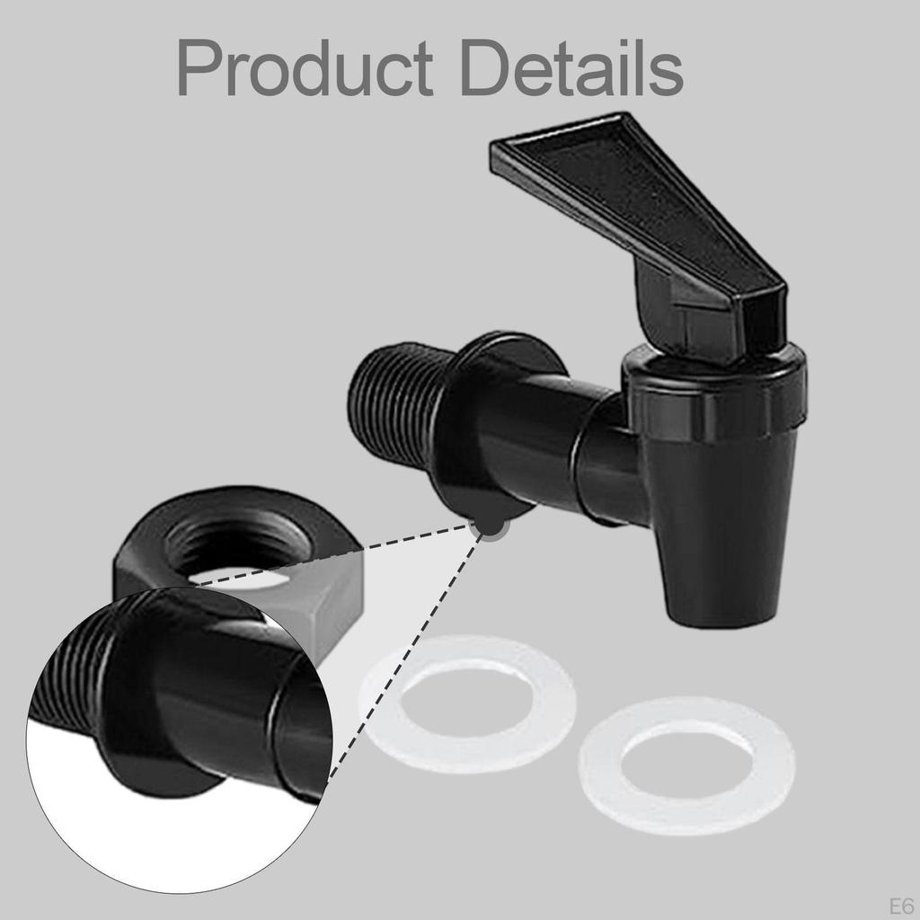 4 Pack of Faucet Spouts for Water Dispenser Use