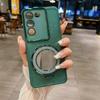 Vivo V30E Glitter Phone Case with Charming Glass Surface and Y200 PRO Holder Y28 Protective Design