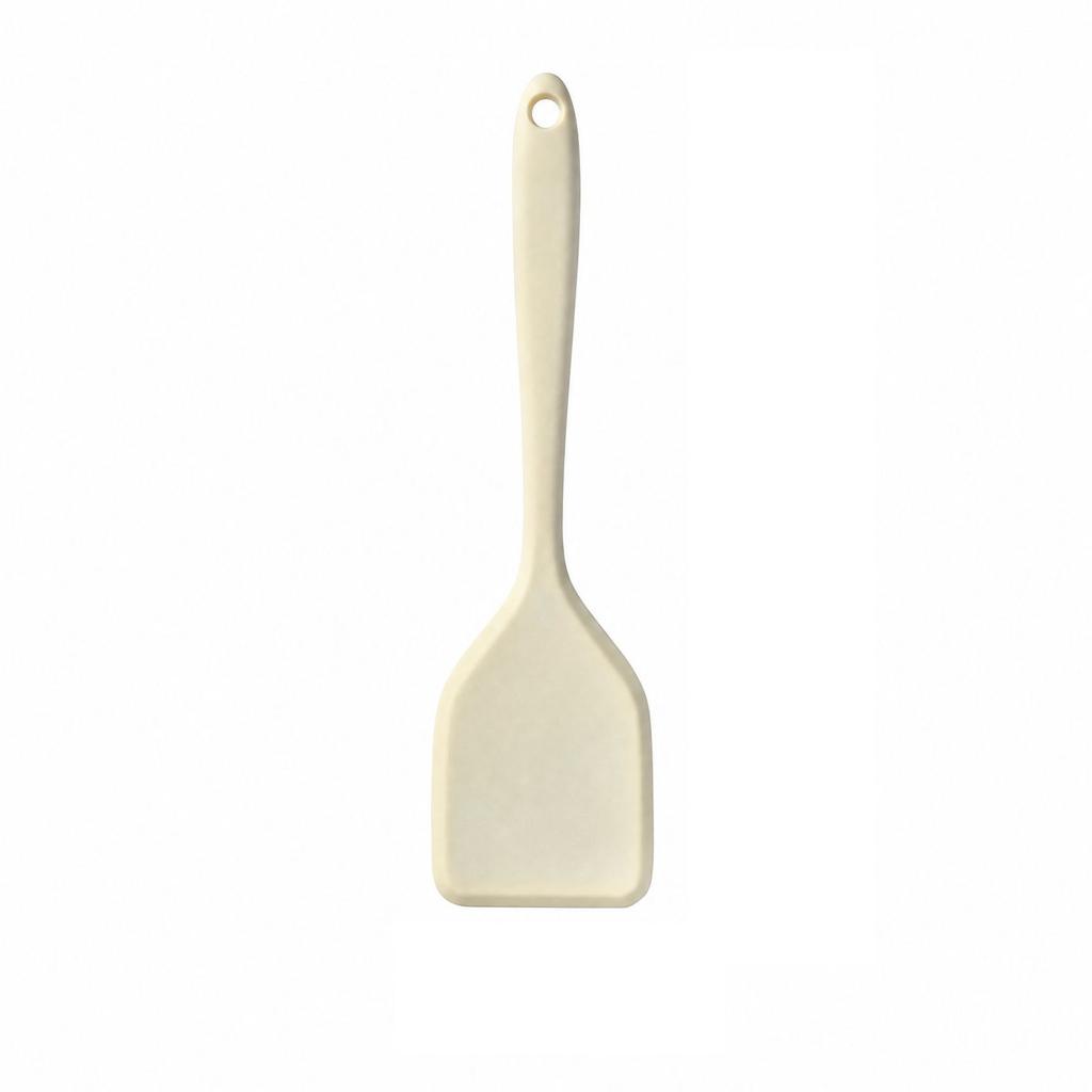 Silicone Spatula for Nonstick Cookware, Full Covered Kitchen Turner with Silicone Coating