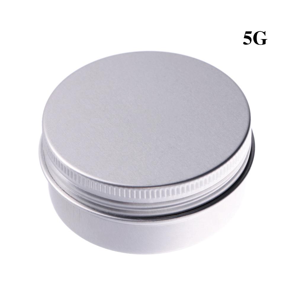 

5g-50g Aluminum Crafts Jars Derocation Box Home Storage Cosmetic Bottles Organization Storage Bottles 30g