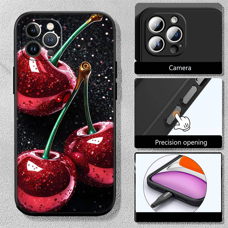 MH61 Fruit Watermelon Cherry Case for Samsung A06 A35 A25 A24 A15 A05S A05 M55 M35 M15 A02 A12 A13 A10 A16 A20 A30 A22 A31 A32 A33 A42 A50