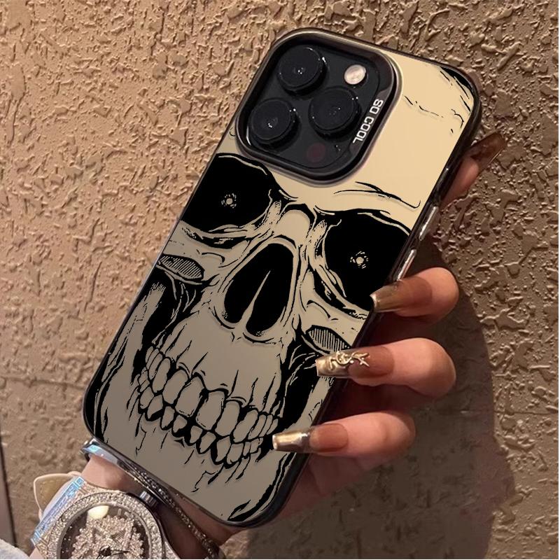 Fashion Creativity Skull Horror Phone Case for Huawei Honor 200 90 X6b X7a X9a X5 X8a X9b X7b X9C X5C 70 nova 11 10 Smart 4G 5G