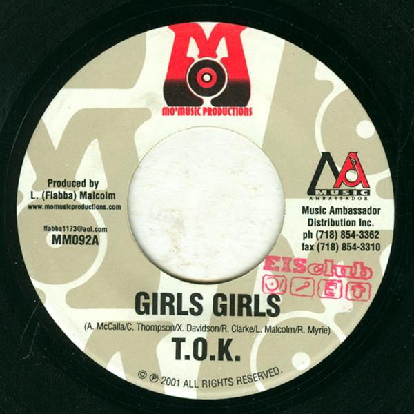 7inch Record T.O.K. - Girls Girls MM092 Mo' Music Produ 2001 US Reggae, Ska & Dub Used