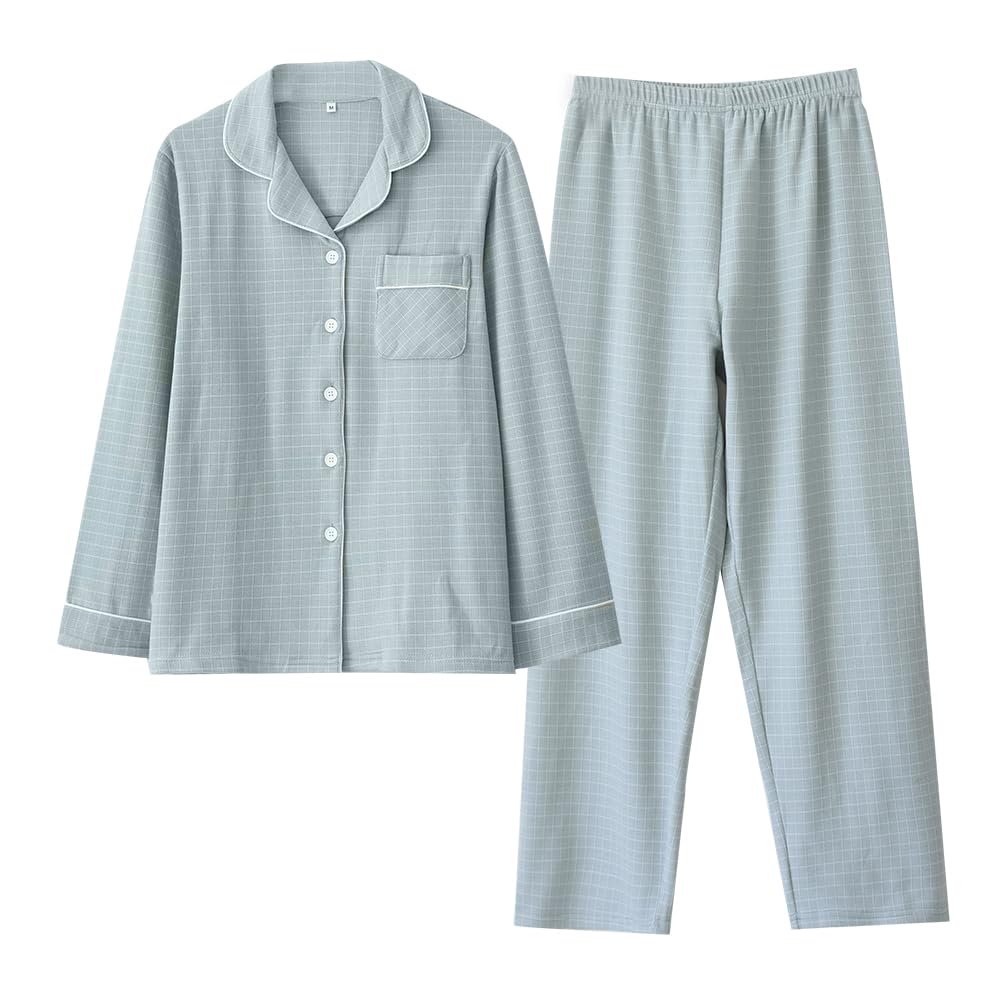 

IDOHEMO Warm and Size L Women s Pajamas, Loungewear, Fleece-Lined, Fluffy, Blue, синий