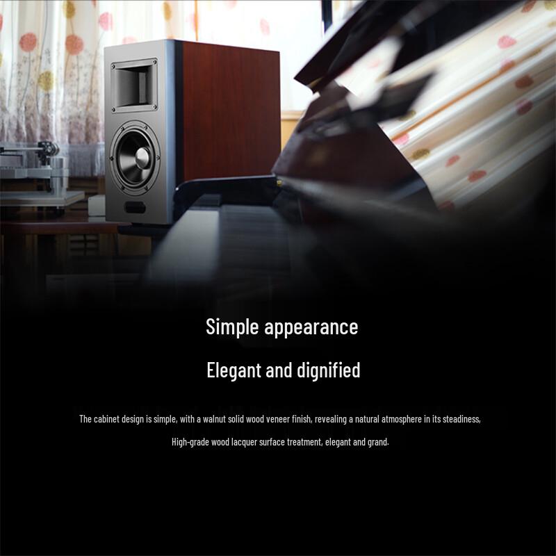 Edifier AIRPULSE A300 Pro Active Bluetooth Bookshelf Speakers CN Plug (adapter Included)