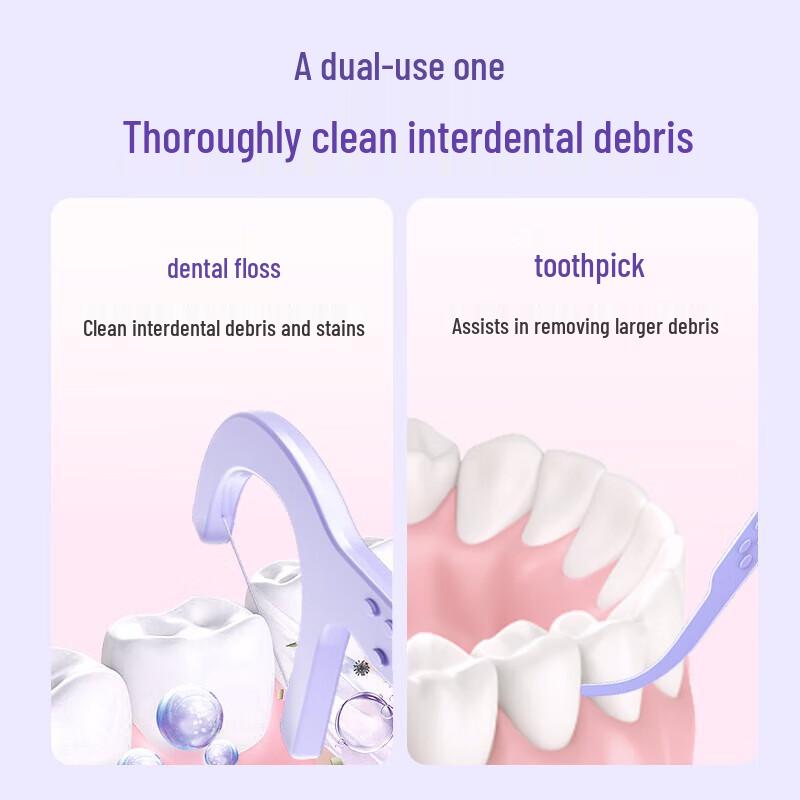 Bop Double Line Dental Floss Sticks