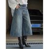 Fashionable Korean Jeans Johnature Medium Women Pants Fashion Loose Casual Spring Summer Cropped Pants