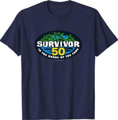 Survivor Staffel 50 Logo Offiziell Lizenziertes T-Shirt