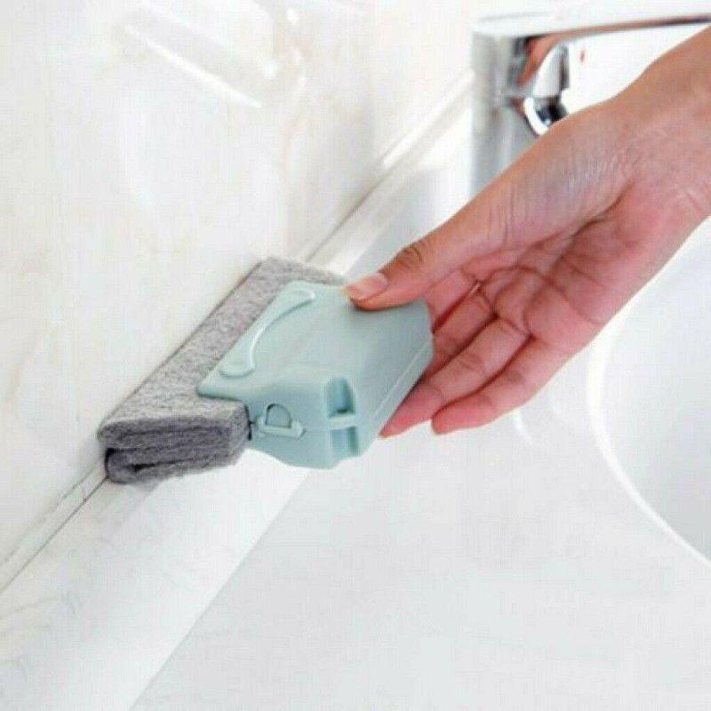 Door Window Track Cleaning Brush Gap Groove Dust Cleaner Corner Magic Cleaning