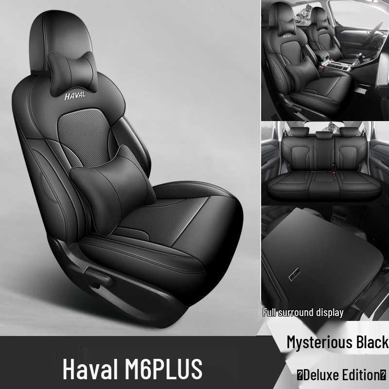 Haval M6 PLUS Smart Leather Seat Covers, Full Coverage, All-Season Cushions.