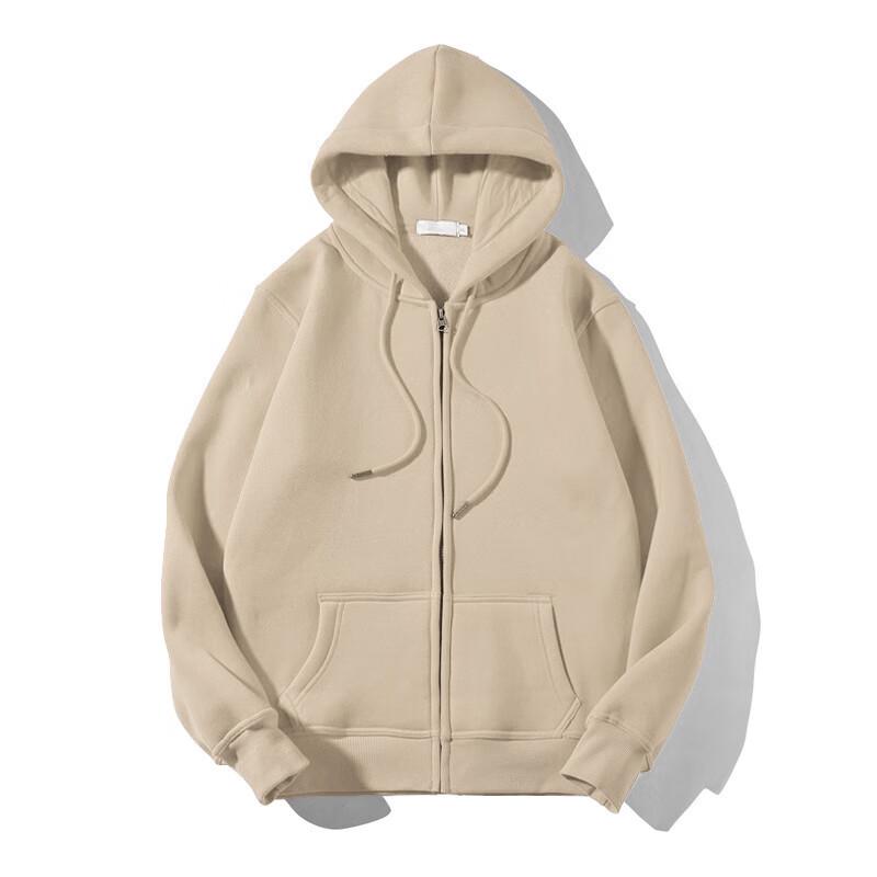 

Men s Full-Zip Hooded Cotton Blend Sweatshirt 3xl