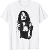 Rock N Roll Women Vintage Rock Music Band Graphic 100% Cotton T-shirt Mens Tees Top