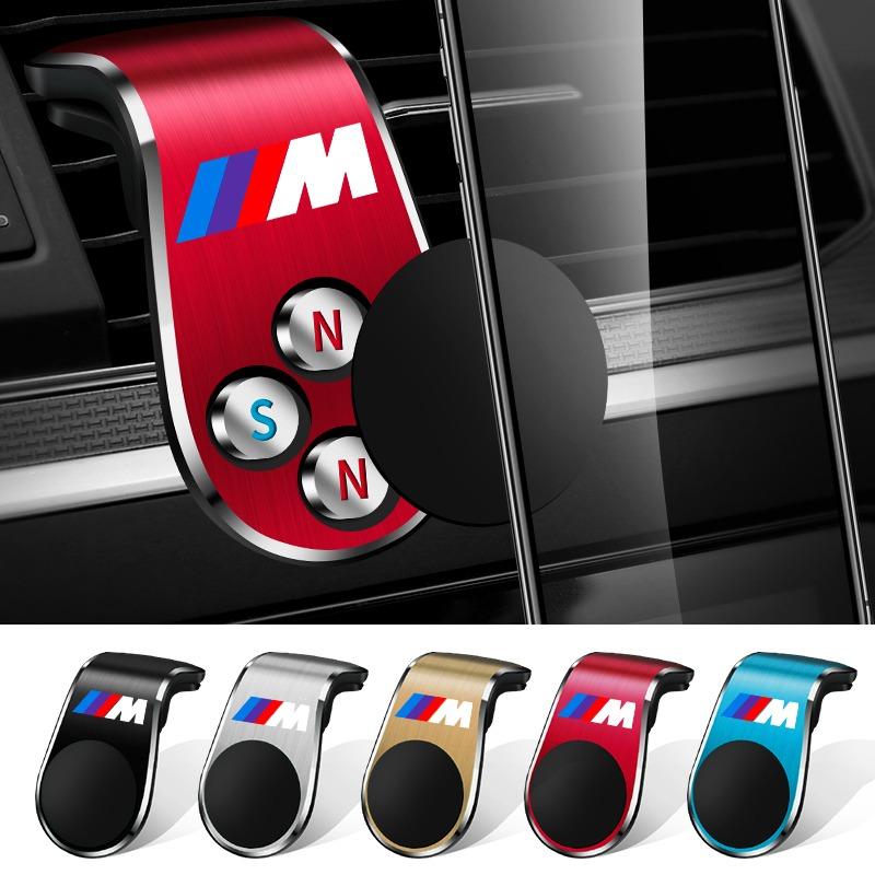 Car Magnetic L-shaped Car Dedicated GPS Phone Holder Emblem For BMW M E34 E36 E60 E90 E46 E39 E70 F10 F20 F30 X5 X6 X1 M3 M5 M6 E71 F01 F02 F87