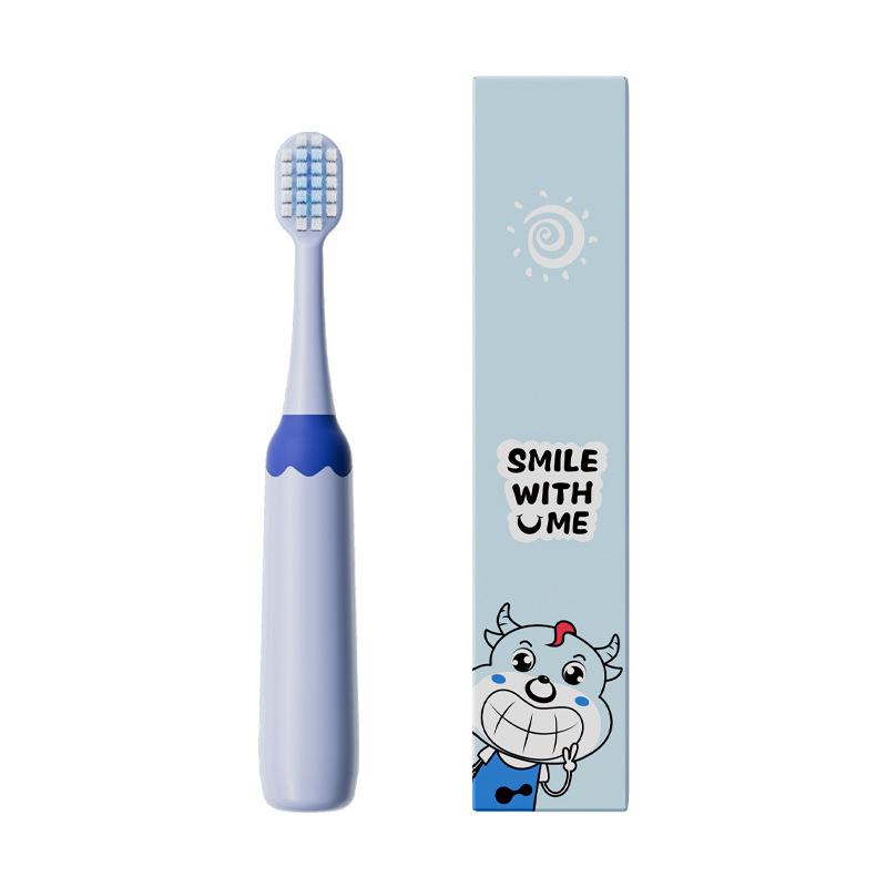 

Новая детская зубная щетка с мягкой щетиной для детей 2-12 лет, милая мультяшная, нескользящая, для ухода за зубами детей