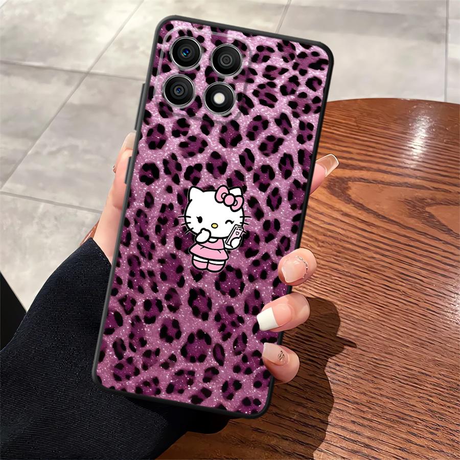 Leopard Hello K-Kittys Funda Phone Cover Case for Huawei P Smart 2019 P20 Lite 2018 P30 P20 Pro P20 P40 Lite