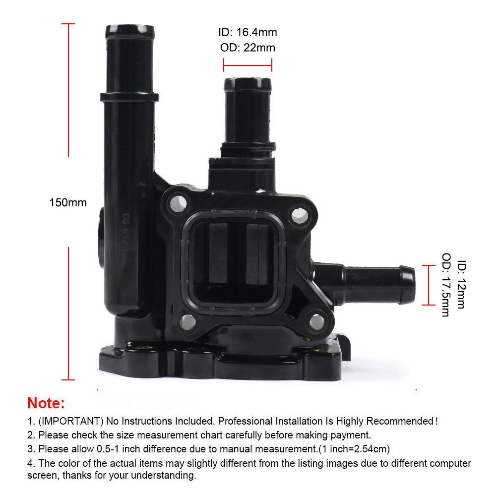 Thermostat Housing Fit For Opel Astra H Zafira B Vectra C Signum Insignia