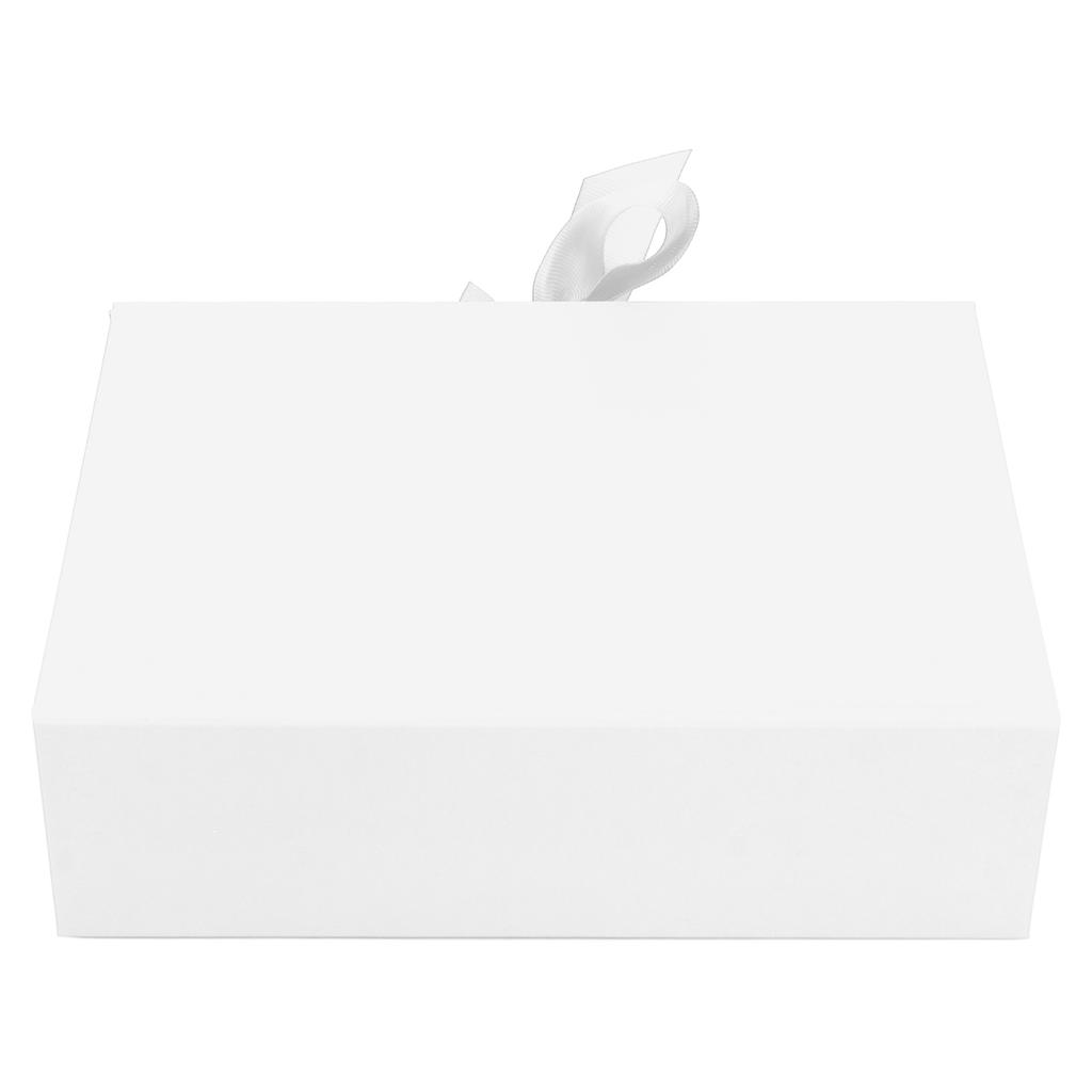 Gift Boxes Folding Pure Color Reusable Gift Wrap Boxes with Ribbon for Storing Jewelry Candies