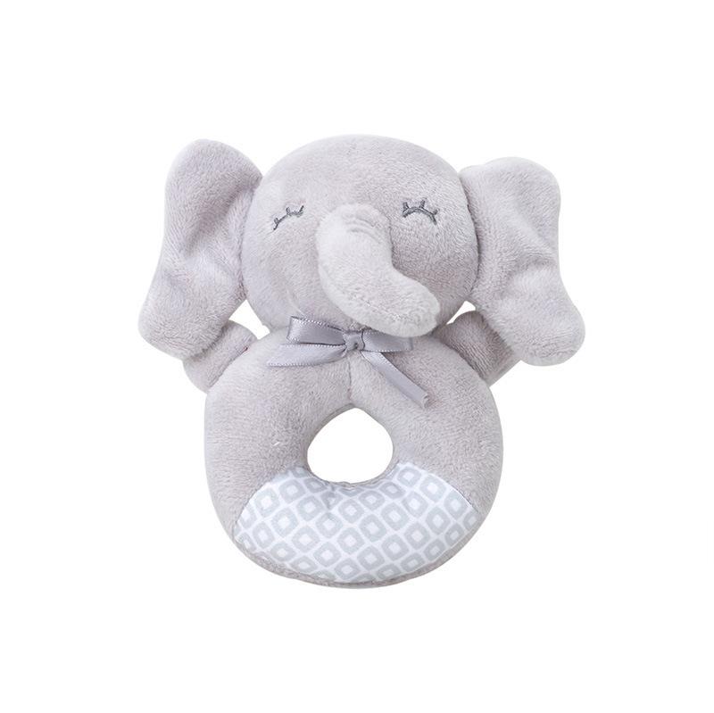 BBSKY Plush Animal Baby Rattle Stick – Hand Grip Toy for Infants