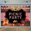 BBQ Backdrop Backyard BBQ Summer Barbecue Picnic Outdoor Birthday Party Decoration Banner Photography Background Photo Booth