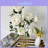 Romantic Silk Rose Arrangement For Photography Prop Home Decor Gift For Women