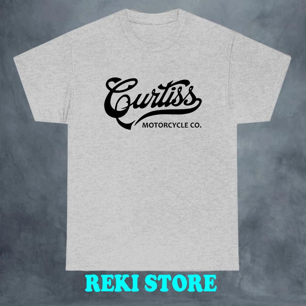 Curtiss Motorcycle Racing Men s Grey Size S-5XL 3XL
