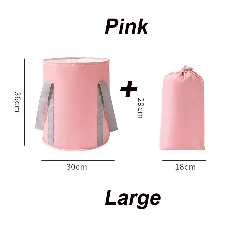 Reise Camping Faltbares Becken Waschbecken Eimer Badezimmer Faltbares Becken Fußbadbecken Fußbadbeutel Faltbarer Fußbad-Eimer