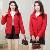 Short women's autumn and winter light and fashionable cotton-padded clothes slim and thin warm cotton-padded clothes