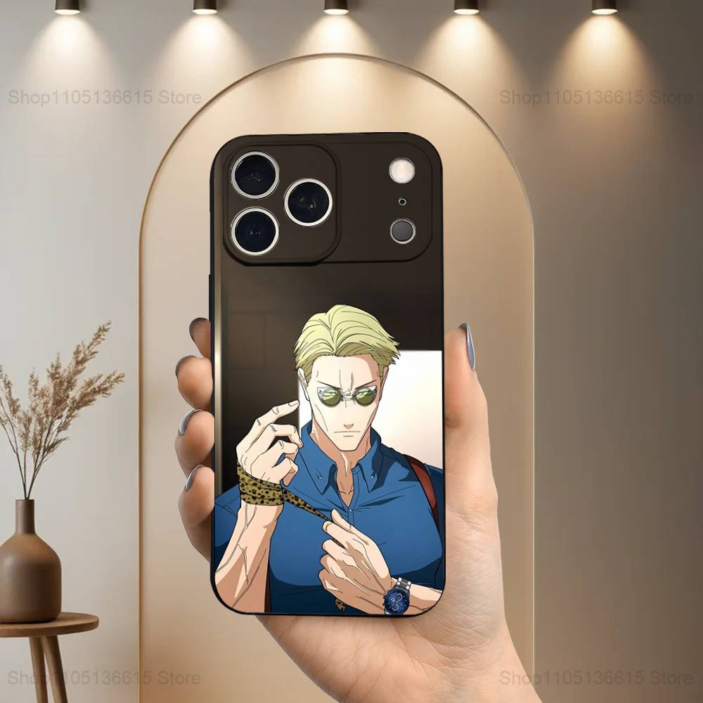 

Чехол для телефона Аниме K-Kento N-Nanami Для iPhone 17,16,15,14,13,12,11 Plus,Pro Max,XS,X,XR,SE,Mini,8,7,Мягкий силиконовый Черный чехол iPhone17