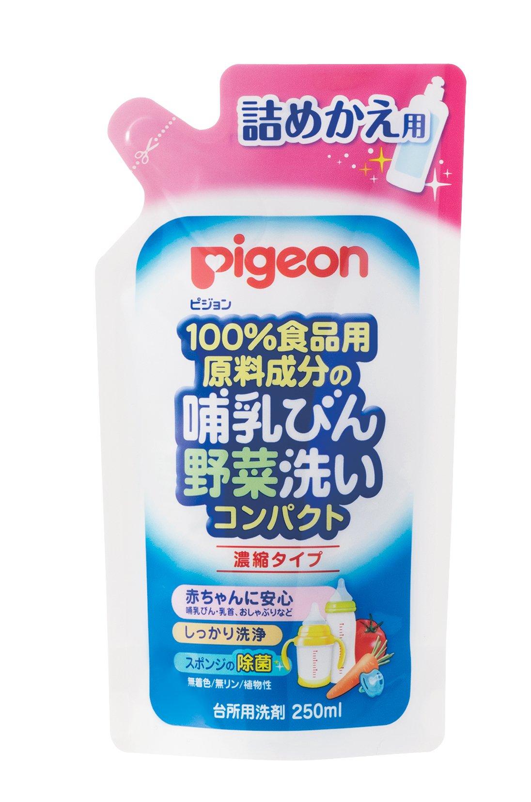 

Pigeon Детская бутылочка Овощная Компактная 250 мл Мойте, Наполняйте,