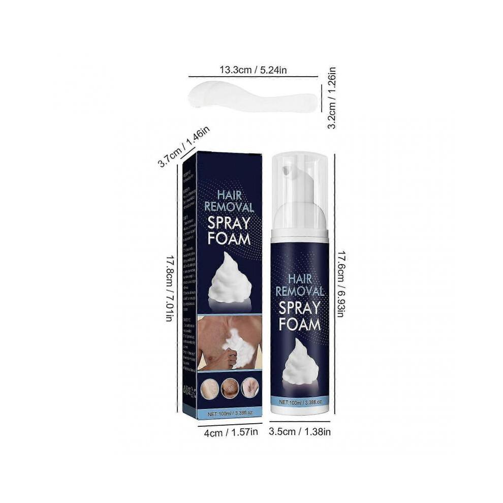 Mousse d'épilation pour hommes pour le visage, les bras et les jambes