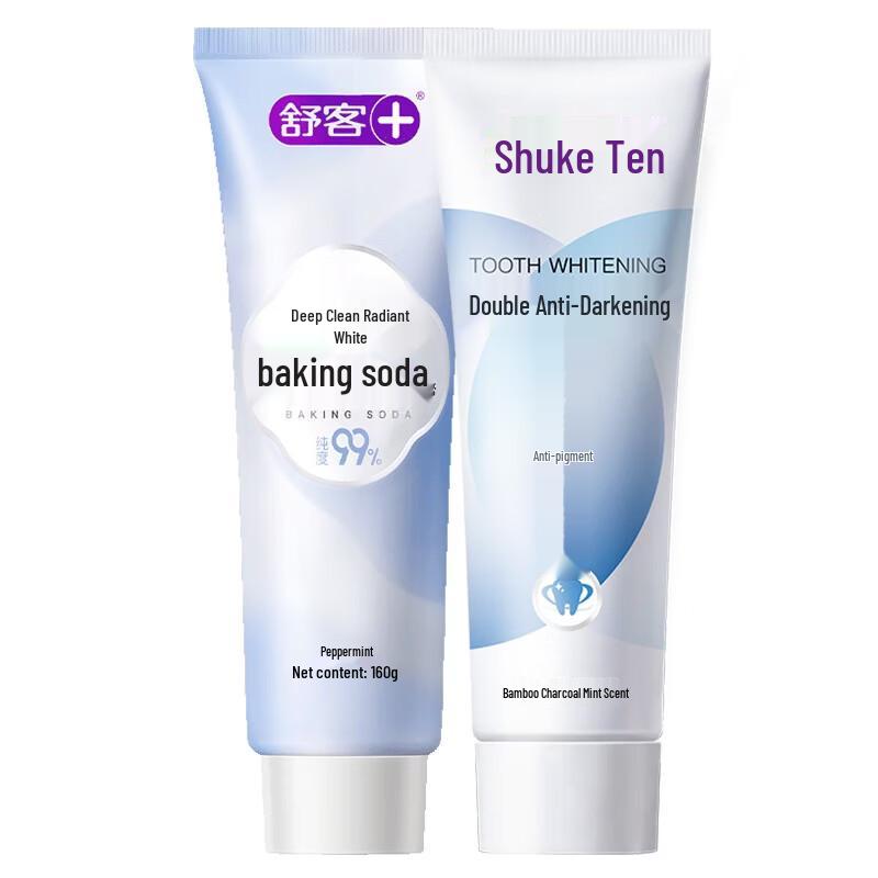 

Shuke Dual Whitening & Baking Soda Toothpaste Set