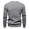 Autumn and Winter New Men's Sweater Set Deer Embroidery Solid Color Sweater Men