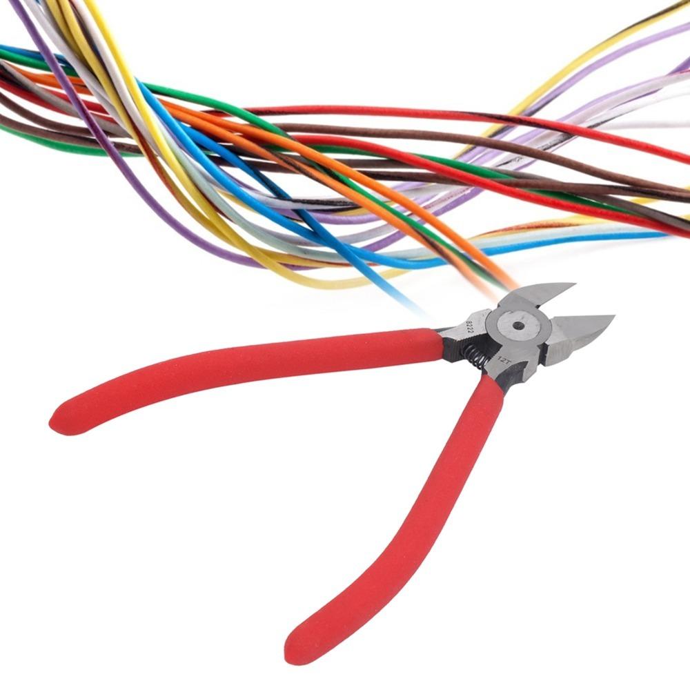 Carbon Steel Wire Stripper Clean Cut Professional Industrial Supplies Diagonal Pliers  Crafting
