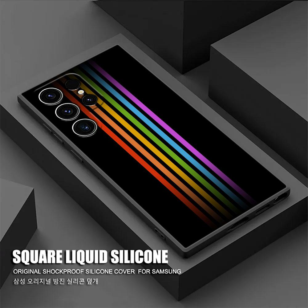 Gay Pride Flag Lesbians LGBT Rainbow S26Ultra Case For Samsung Galaxy S26 S25 S24 S23 S20 S21 FE S22 Ultra Plus Soft Phone Cover