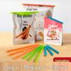 Kitchen Food Storage Bag Sealing Clips for Snacks and Tea