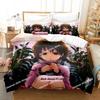 Yume Nikki Bedding Set Single Twin Printed Bed Set With Pillowcase Bed Duvet Cover Soft Single Double Queen Super King Size