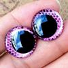 10pcs/5pairs 8 Colors Plastic Safety Eyes 18mm Stuffed Toys Eyes Parts  Bear Animal Dolls Puppet