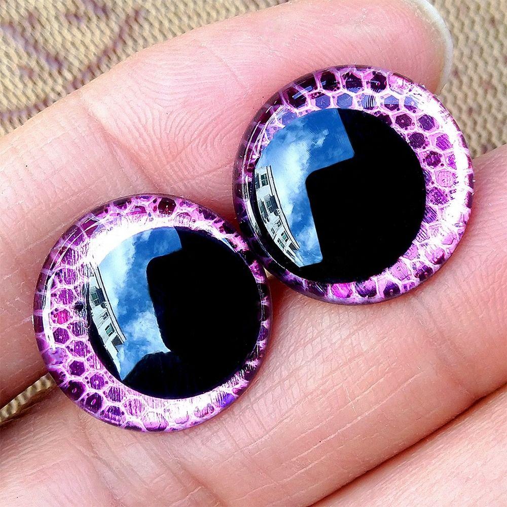 10pcs/5pairs 8 Colors Plastic Safety Eyes 18mm Stuffed Toys Eyes Parts  Bear Animal Dolls Puppet