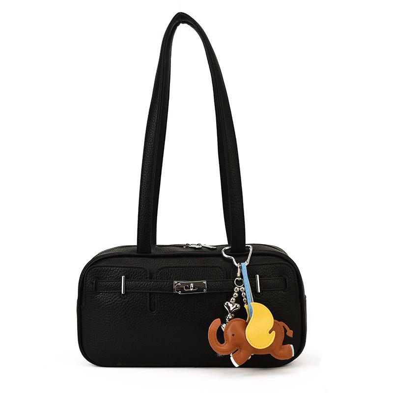 Pu Material City Style Small Crossbody Bag With Zipper Closure And Inner Pockets For Work