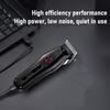 Electric Hair Clipper Efficient 1200mAh Battery Low Noise Ergonomic Safe Professional Men Hair Trimmer
