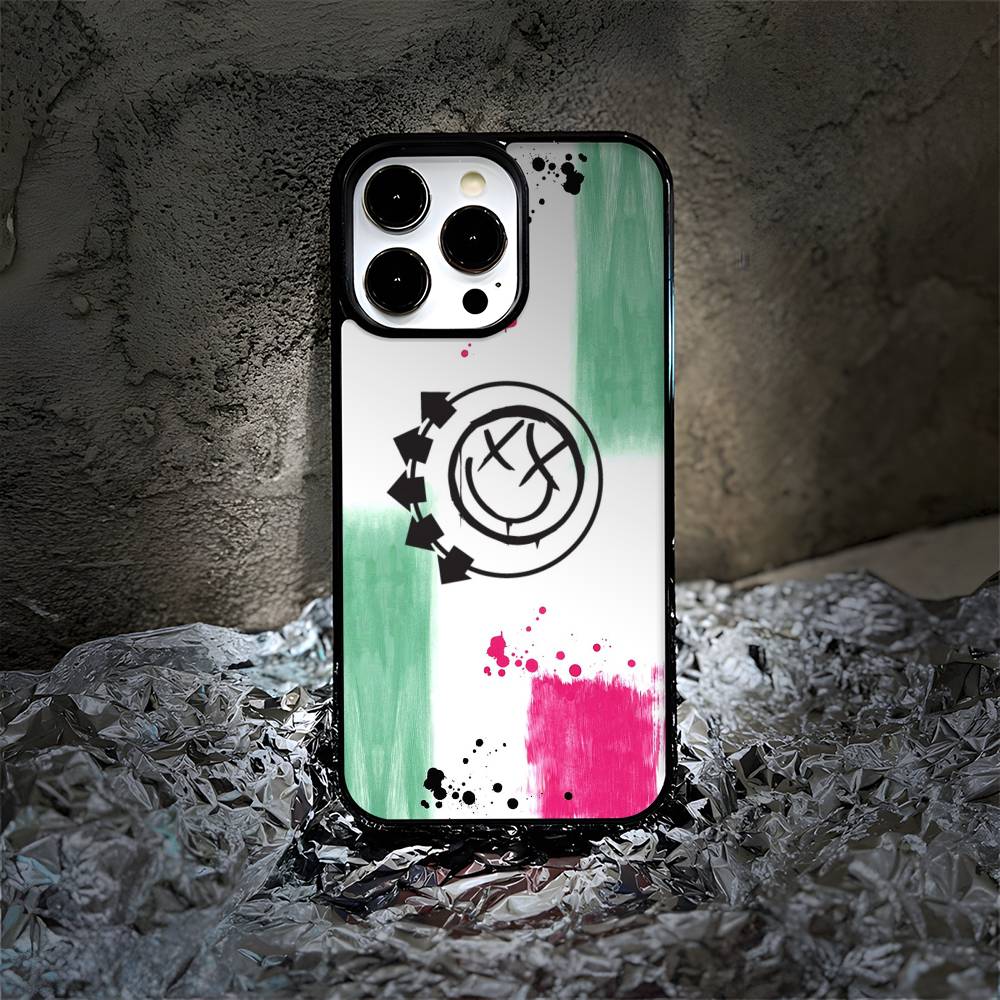 

Band B-Blink-182 Phone Case For iPhone 16 15 14 13 12 11 Pro Max Plus Mini Magnetic Magsafe Wireless Charging Cover iPhone11PROMAX