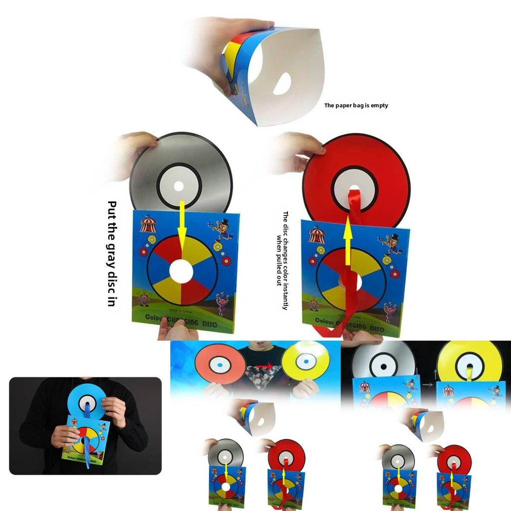 Magic Color Changing Cd Magic Prop For Closeup Stage Performances