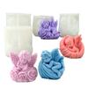 Reusable Silicone Mould for Handcraft Candle Decorative Rose Angel Designs Easy Demolding Crafting Supplies