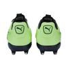 Puma King Platinum 21 Vegan FG AG Fizzy Light Black Men Sneakers Green Asphalt 106675-03